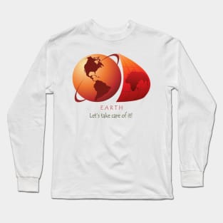 Earth Long Sleeve T-Shirt